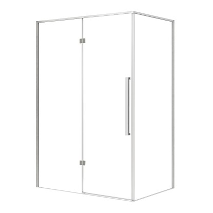 KABI Kabina prysznicowa Largo 120 x 90 chrom mat lewa KABI Kabina prysznicowa Largo 120 x 90 chrom mat lewa