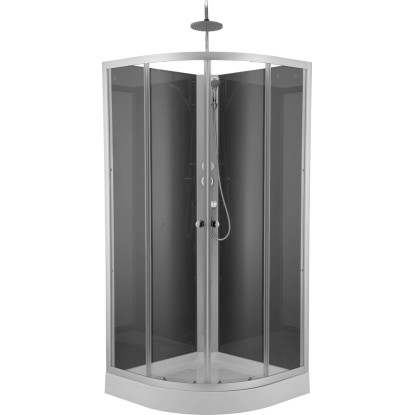 Kabina prysznicowa Orakai z brodzikiem i hydromasażem, 80 x 80 x 233 cm Kabina prysznicowa Orakai z brodzikiem i hydromasażem, 80 x 80 x 233 cm