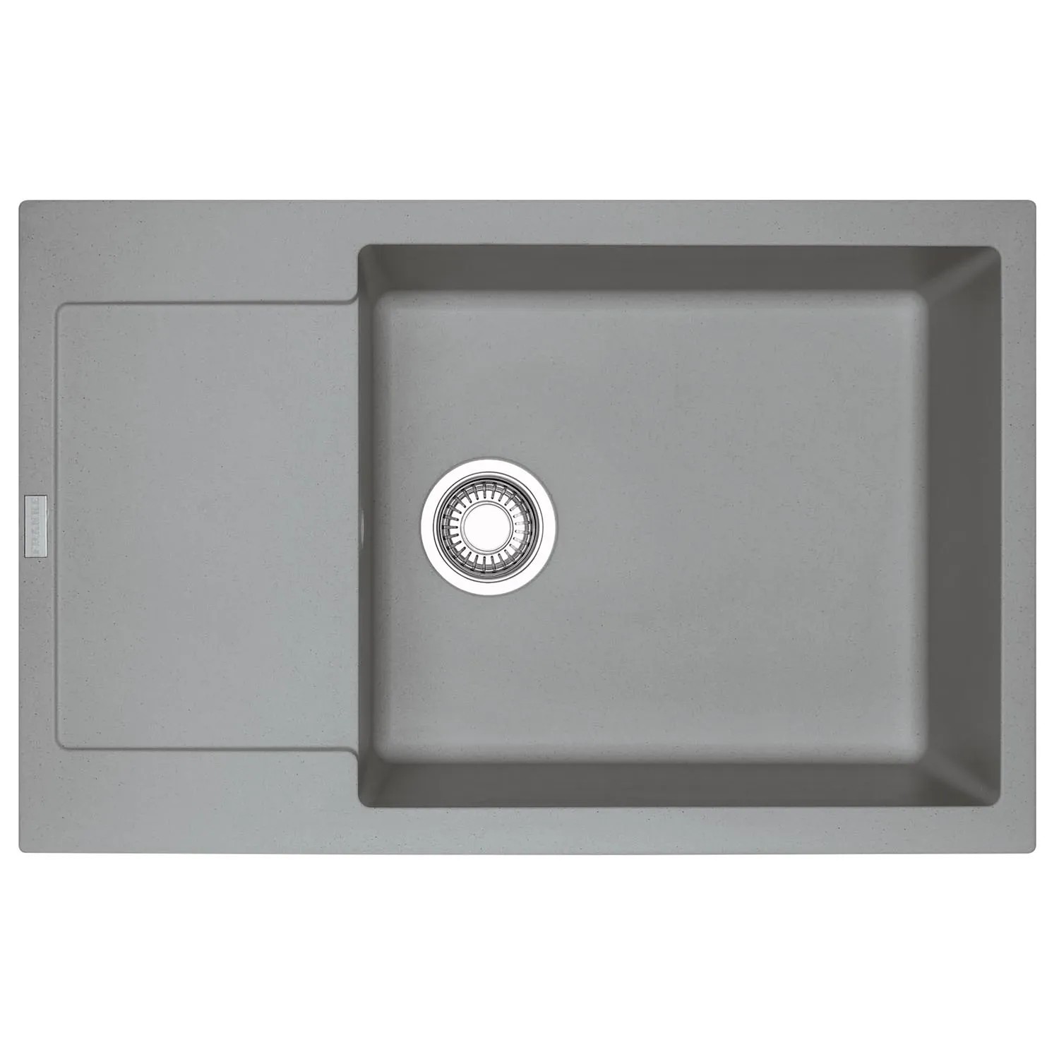 Franke Zlew 1-kom. z ociekaczem MRG 611-78 XL, szary 78 x 50 cm Franke Zlew 1-kom. z ociekaczem MRG 611-78 XL, szary 78 x 50 cm