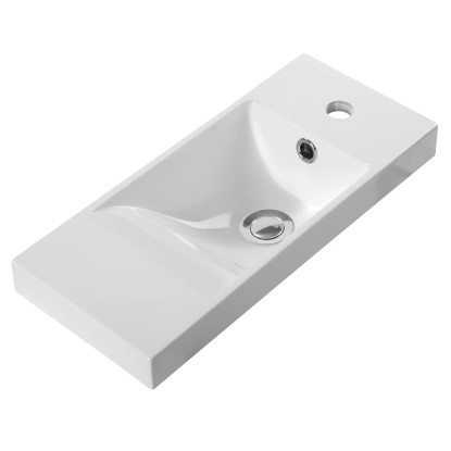 Astor Umywalka Ben z otworem 50 cm biała Astor Umywalka Ben z otworem 50 cm biała