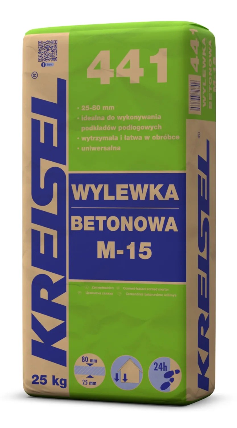 Kreisel Wylewka betonowa M-15 441 25 kg Kreisel Wylewka betonowa M-15 441 25 kg
