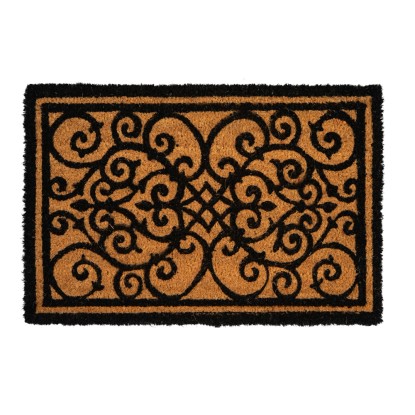 Wycieraczka kokosowa NATURAL ornament 40 cm x 60 cm Wycieraczka kokosowa NATURAL ornament 40 cm x 60 cm