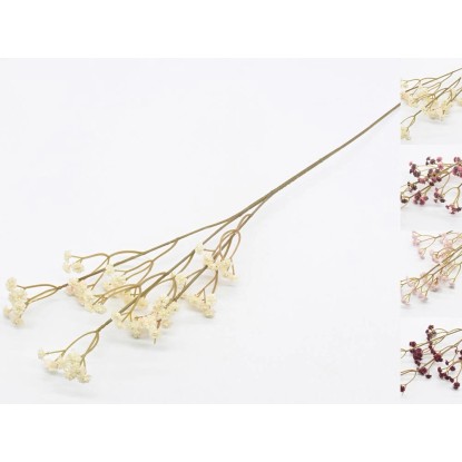 Gipsówka sztuczna gałązka, mix kolorów - 61 cm Gipsówka sztuczna gałązka, mix kolorów - 61 cm