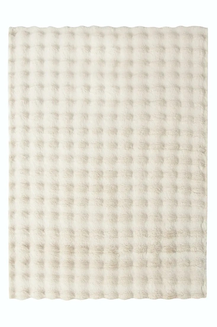 Indavo Dywan RABBIT BUBBLE 120 x 160 cm jasny beż Indavo Dywan RABBIT BUBBLE 120 x 160 cm jasny beż