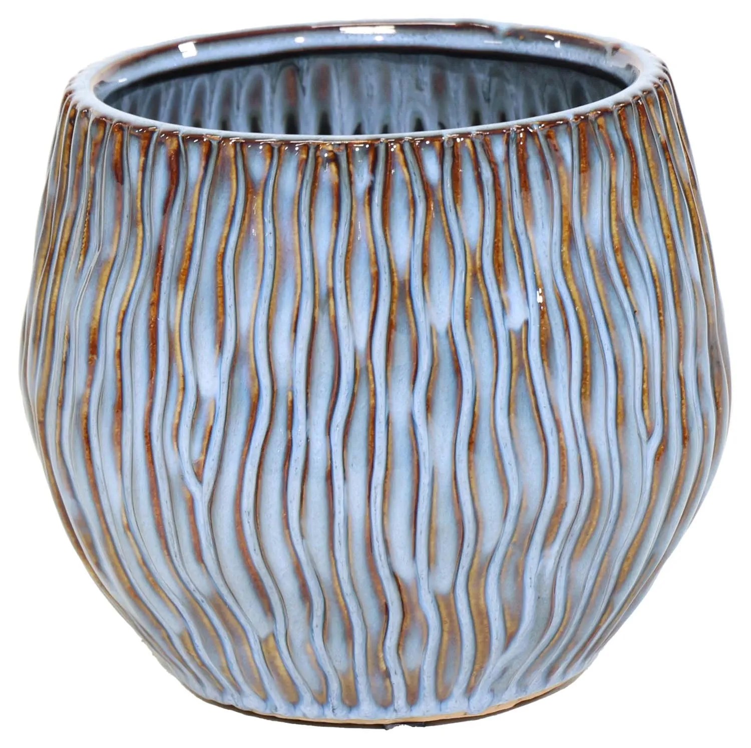 Osłonka Ice niebieska - śr. 16 cm Osłonka Ice niebieska - śr. 16 cm