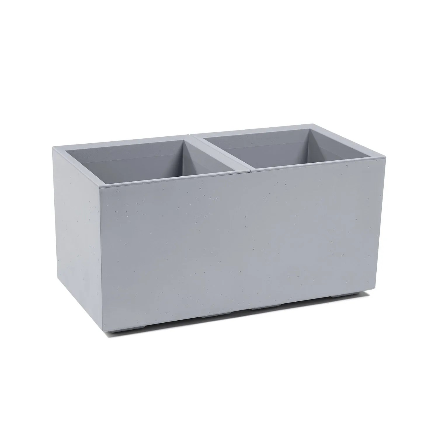 Kwietnik Karo beton szary - śr. 80 cm Kwietnik Karo beton szary - śr. 80 cm