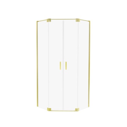 Signika Kabina prysznicowa pięciokątna Cadena 90 złota Signika Kabina prysznicowa pięciokątna Cadena 90 złota