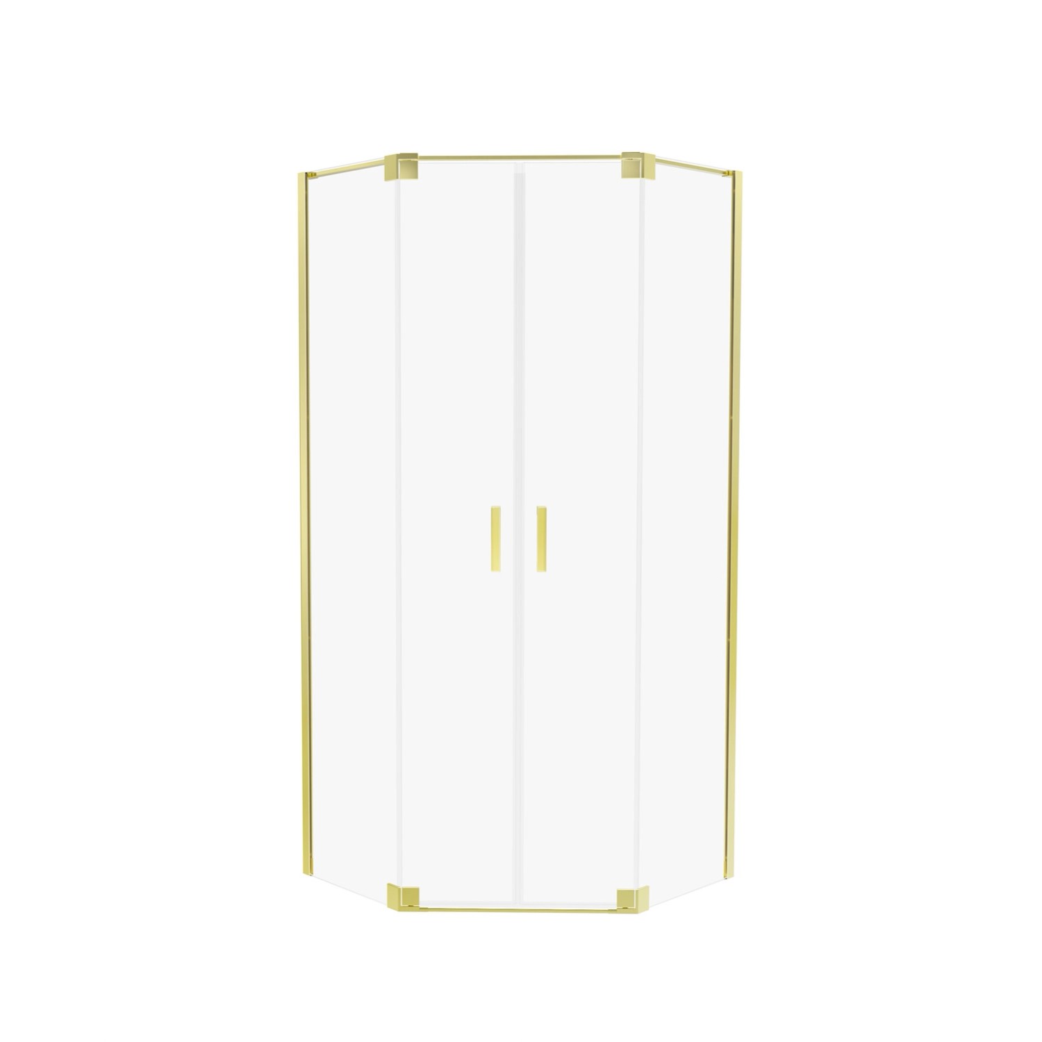 Signika Kabina prysznicowa pięciokątna Cadena 90 złota Signika Kabina prysznicowa pięciokątna Cadena 90 złota