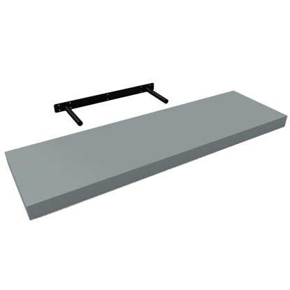 Velano Półka samowisząca FS 80 x 24 cm jasnoszara Velano Półka samowisząca FS 80 x 24 cm jasnoszara