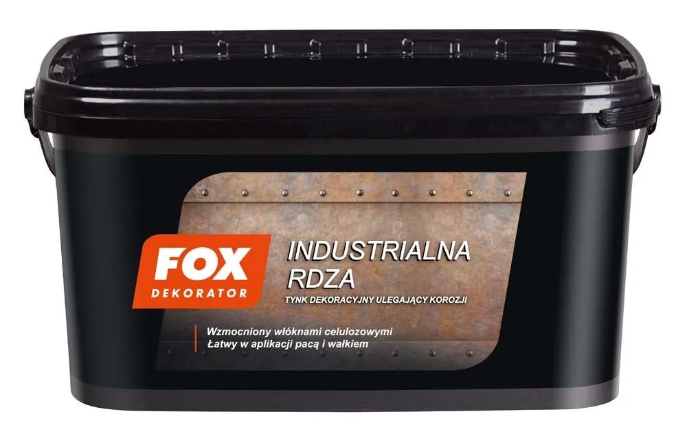 Efekt dekoracyjny FOX industrialna rdza 8kg Efekt dekoracyjny FOX industrialna rdza 8kg