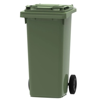 Pojemnik zielony na odpady szklane - 120 l Pojemnik zielony na odpady szklane - 120 l