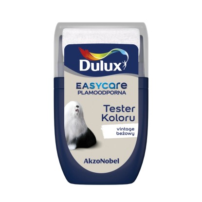 Tester farby Dulux Easy Care vintage beżowy 30 ml Tester farby Dulux Easy Care vintage beżowy 30 ml