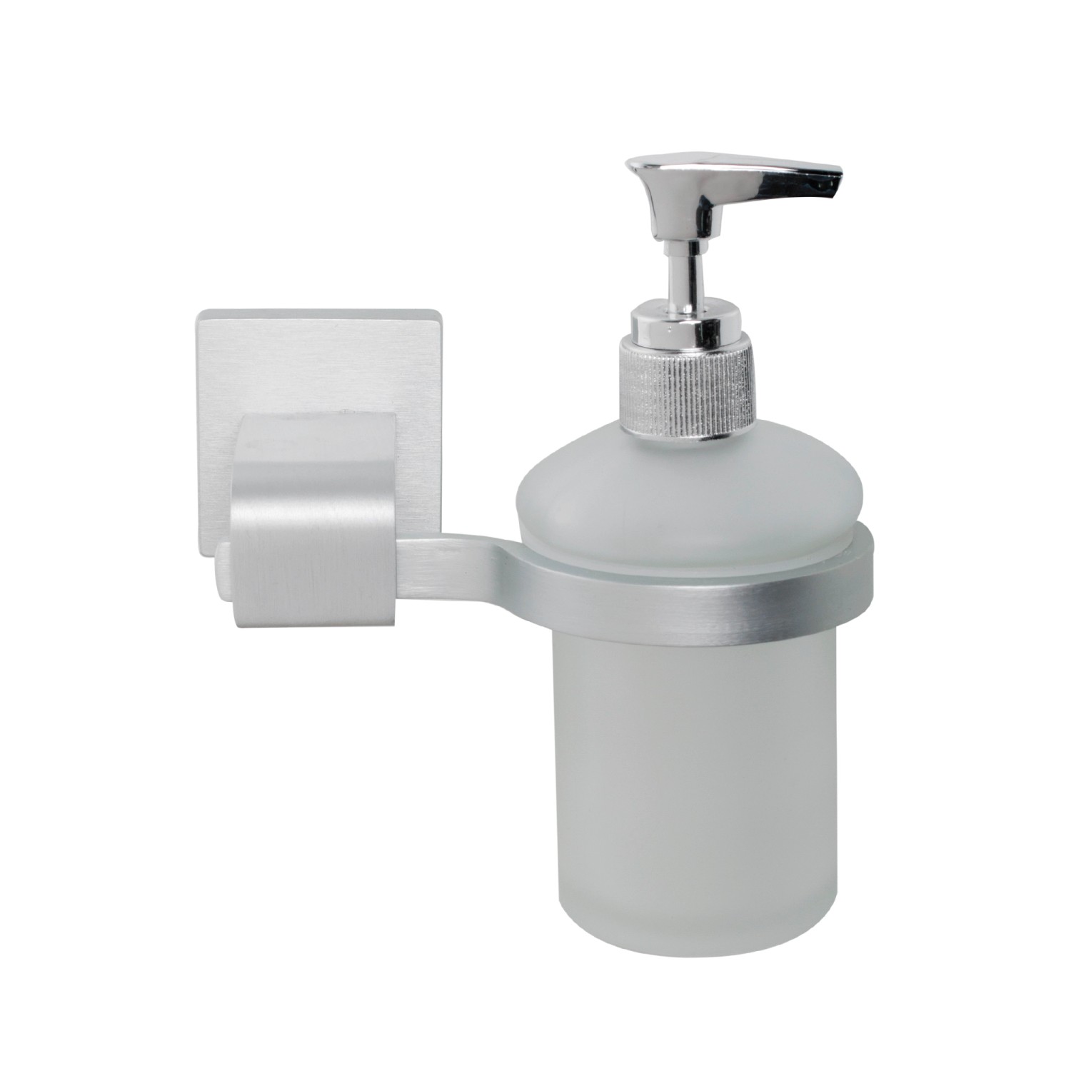 OBI Dozownik na mydło Tolino aluminium OBI Dozownik na mydło Tolino aluminium