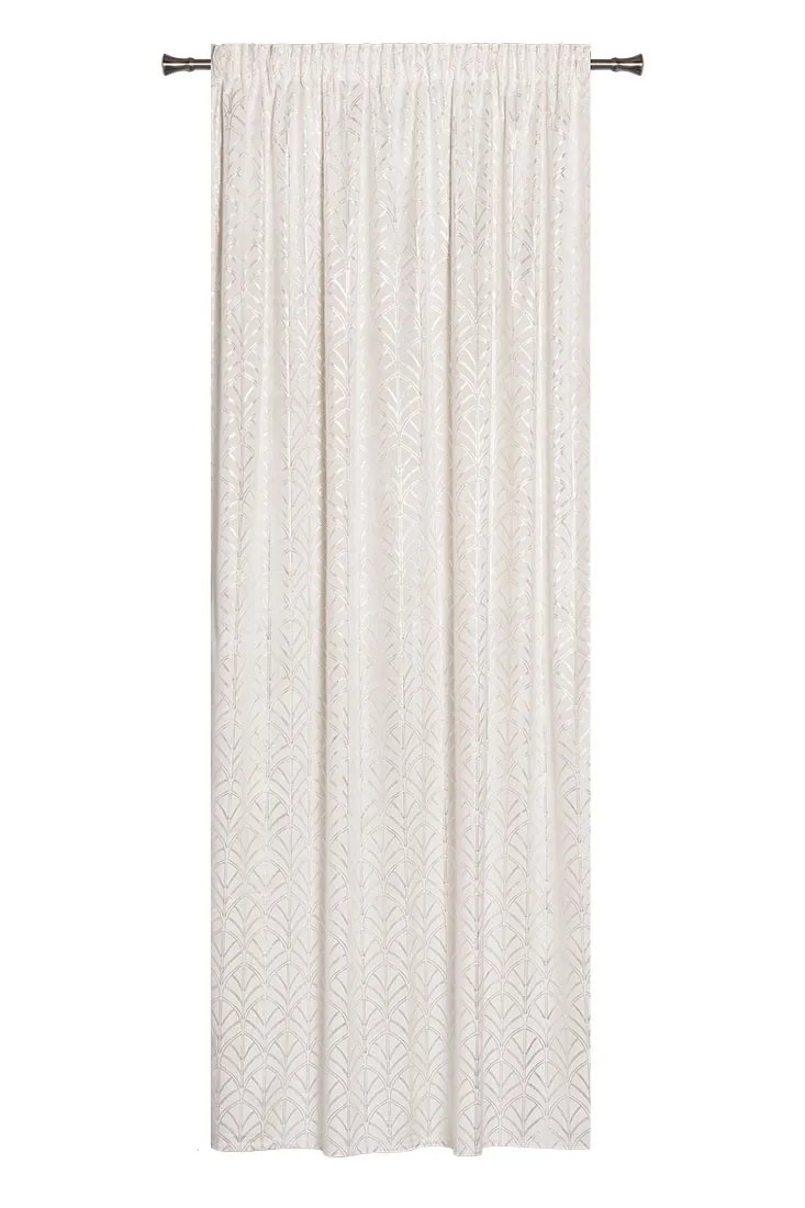 Zasłona PLACIDO na taśmie 140 cm x 260 cm kremowa Zasłona PLACIDO na taśmie 140 cm x 260 cm kremowa