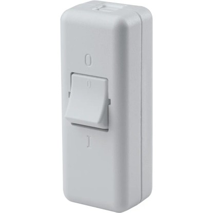 LUX-TOOLS Wyłącznik przelotowy 10A biały LUX-TOOLS Wyłącznik przelotowy 10A biały