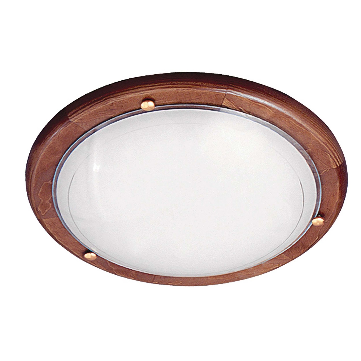 Rabalux Plafon UFO 1xE27 60W śr. 30 cm ciemne drewno Rabalux Plafon UFO 1xE27 60W śr. 30 cm ciemne drewno