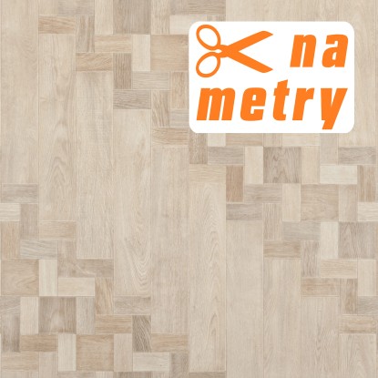 Multidecor Wykładzina PCV Samoa beżowa imitacja klepki 4m Multidecor Wykładzina PCV Samoa beżowa imitacja klepki 4m