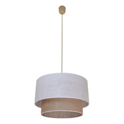 MiLAGRO Lampa wisząca BUENO 1xE27 15W biała MiLAGRO Lampa wisząca BUENO 1xE27 15W biała