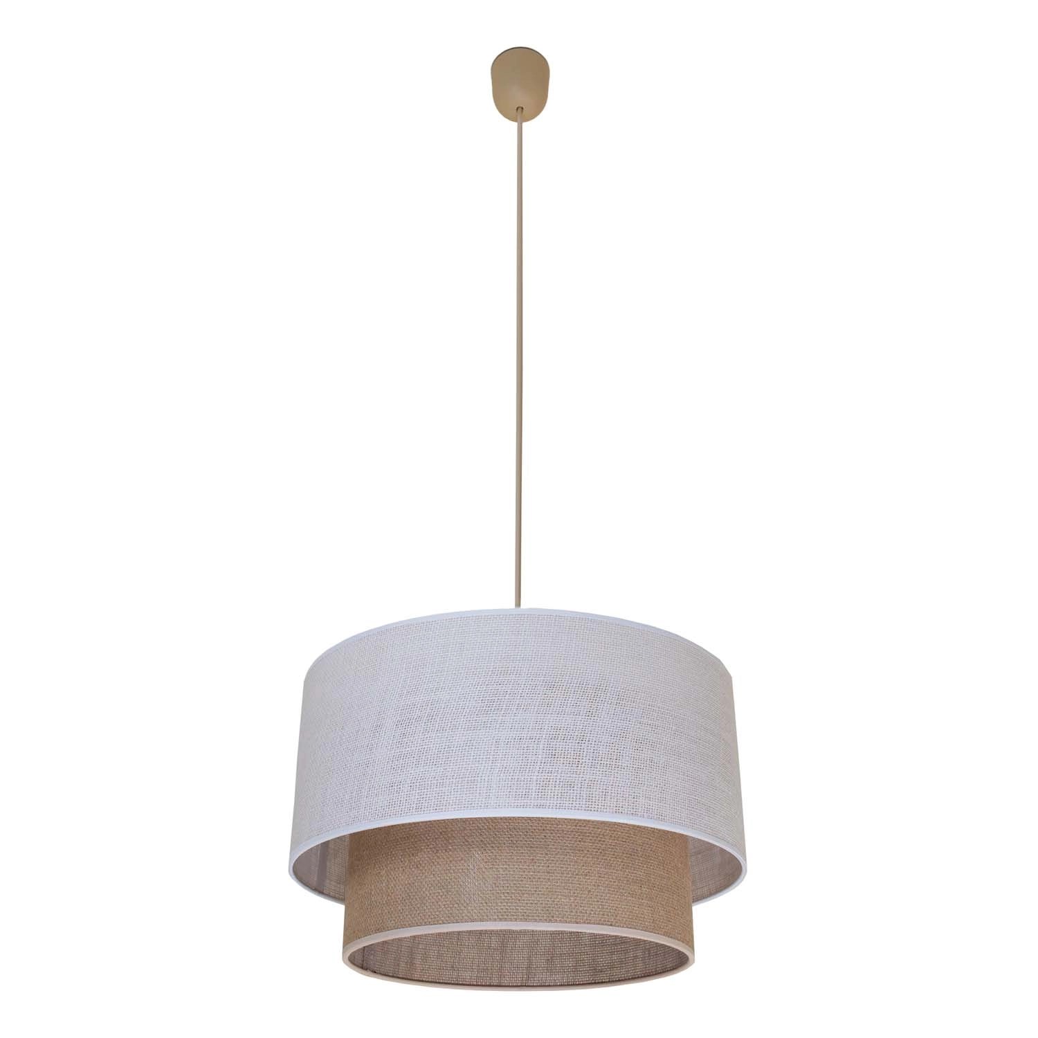 MiLAGRO Lampa wisząca BUENO 1xE27 15W biała MiLAGRO Lampa wisząca BUENO 1xE27 15W biała