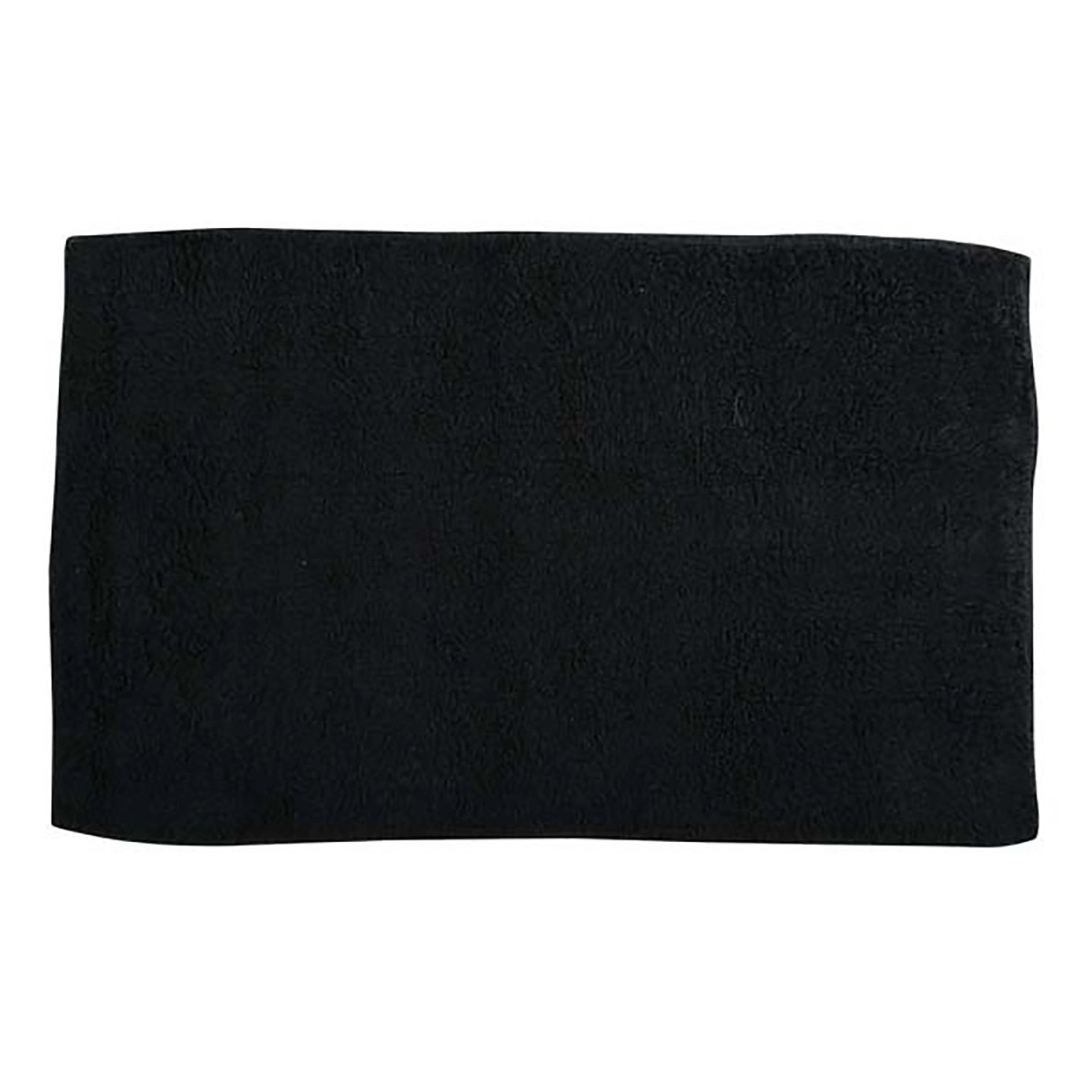 MSV Mata łazienkowa bawełniana czarna 45x70 cm MSV Mata łazienkowa bawełniana czarna 45x70 cm