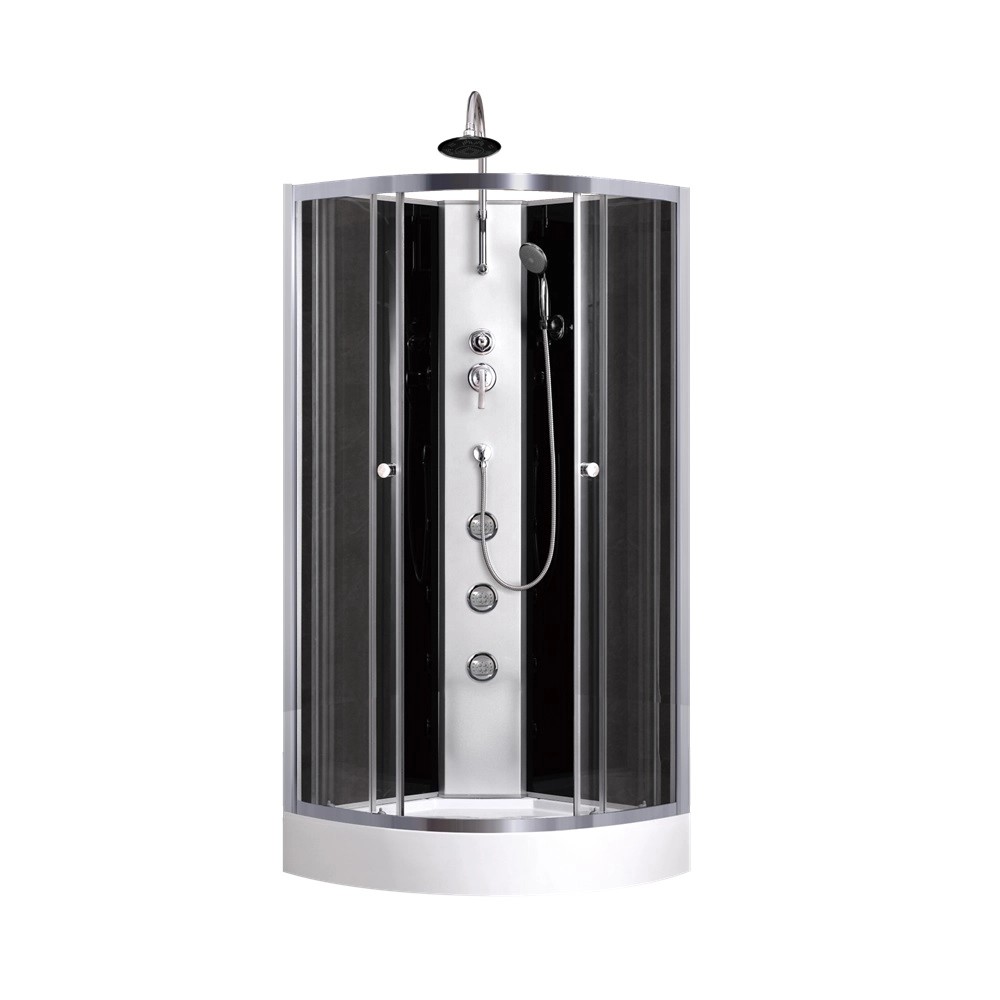 Kabina prysznicowa z hydromasażem One 80 cm z brodzikiem Kabina prysznicowa z hydromasażem One 80 cm z brodzikiem