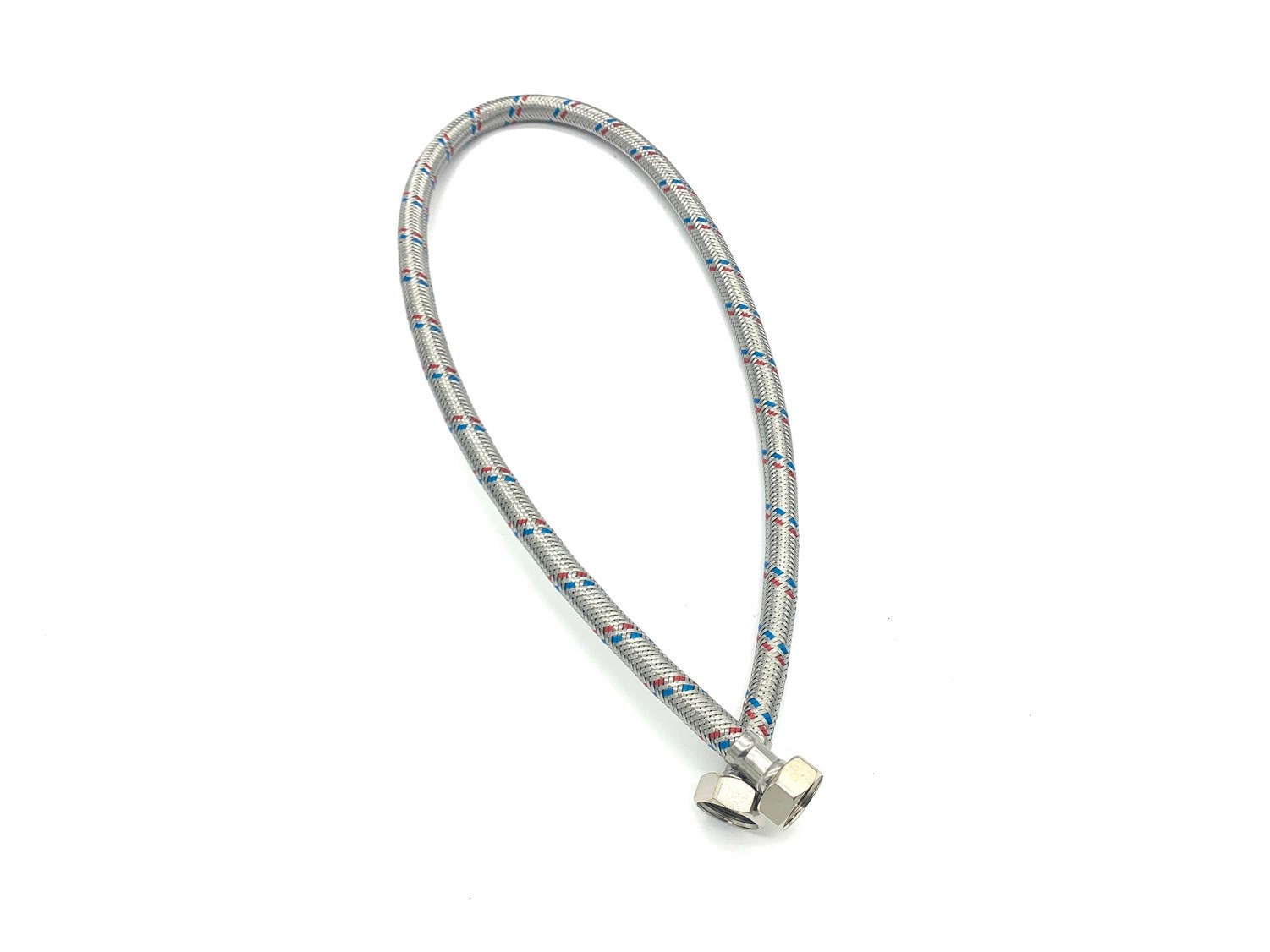 Fluvius Wężyk nierdzewny 1/2 x 1/2 L80 ww Fluvius Wężyk nierdzewny 1/2 x 1/2 L80 ww