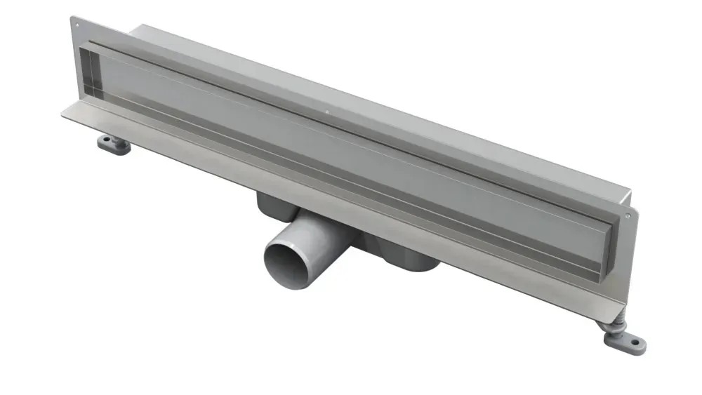 Target Odpływ ścienny płytka stalowa 30 cm Target Odpływ ścienny płytka stalowa 30 cm