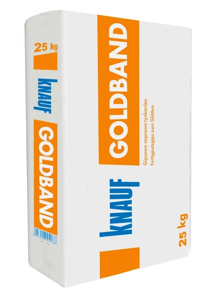 Knauf Ręczny tynk gipsowy Goldband 25 kg Knauf Ręczny tynk gipsowy Goldband 25 kg