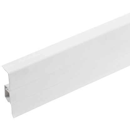 Cezar Listwa przypodłogowa Cezar60 PVC Biały RAL9003 60x20x2500 Cezar Listwa przypodłogowa Cezar60 PVC Biały RAL9003 60x20x2500