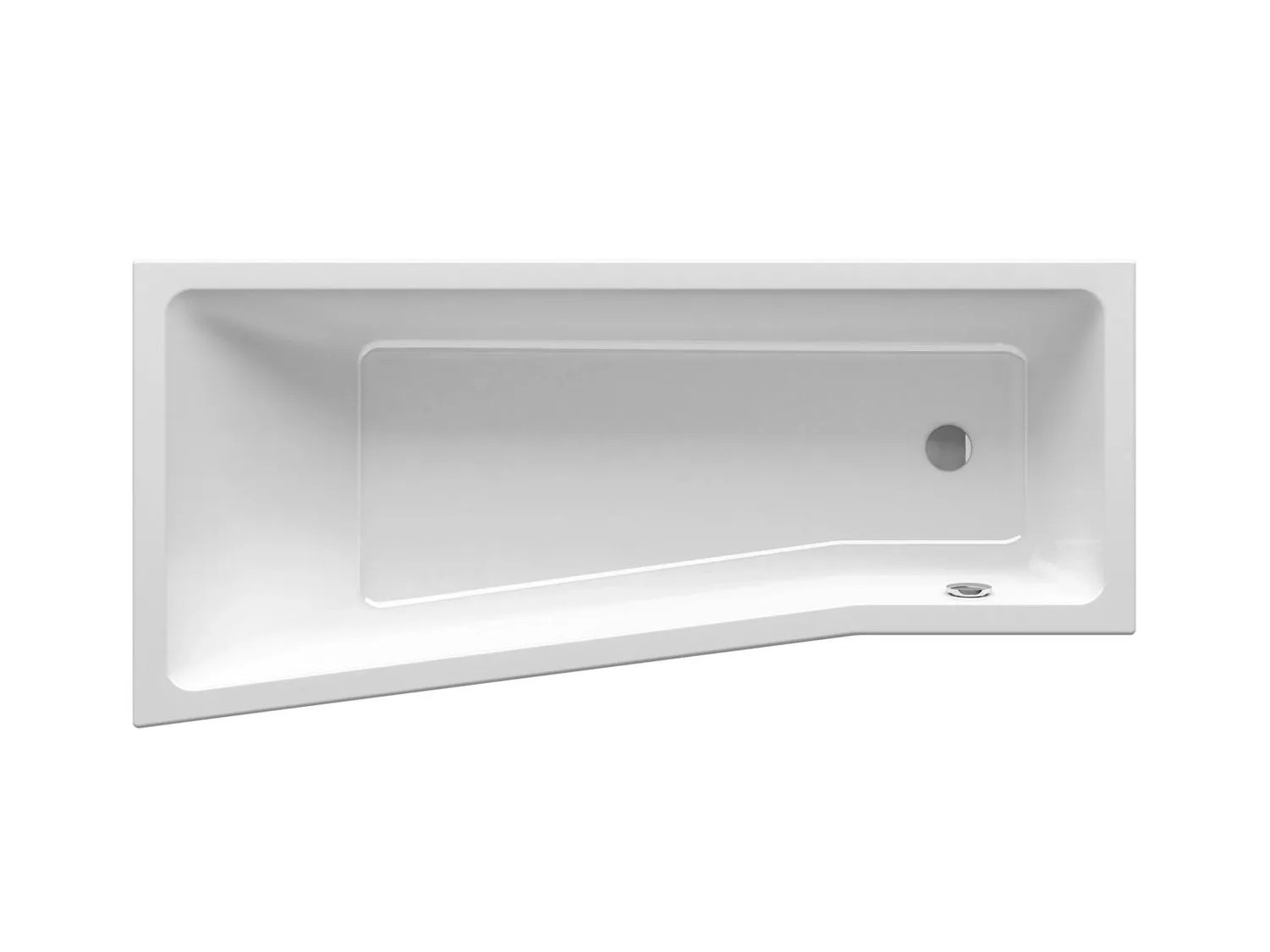 Ravak Wanna BeHappyII 150 asymetryczna akryl prawa 150x75 Ravak Wanna BeHappyII 150 asymetryczna akryl prawa 150x75