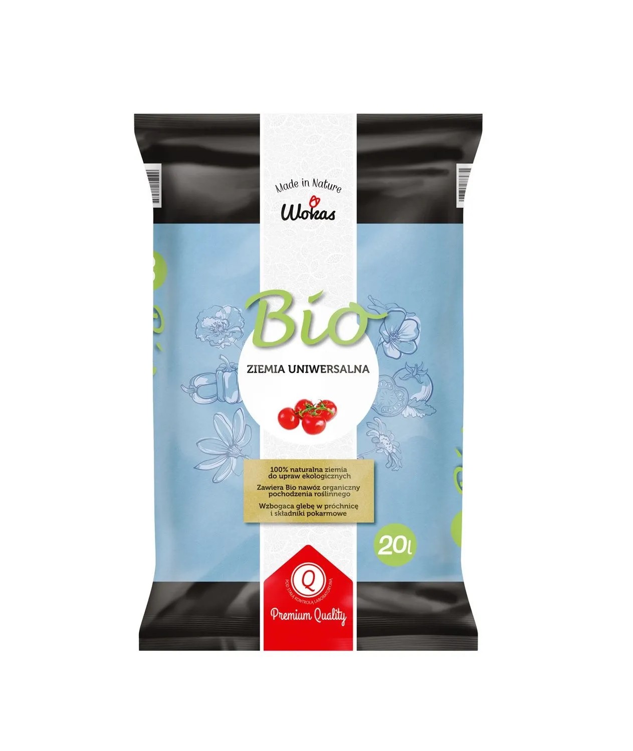 Wokas Podłoże Bio uniwersalne 20L Wokas Podłoże Bio uniwersalne 20L