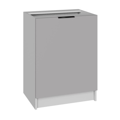 Black and White Style Szafka kuchenna dolna LEA perłowo-szara 60 cm Black and White Style Szafka kuchenna dolna LEA perłowo-szara 60 cm