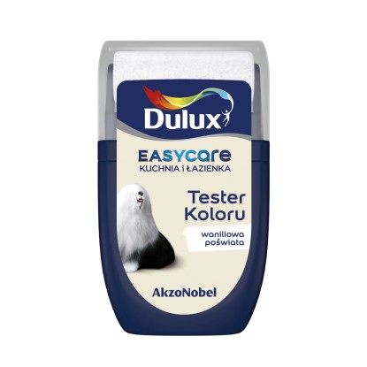 Tester farby Dulux Easy Care Kuchnia i Łazienka waniliowa poświata 30 ml Tester farby Dulux Easy Care Kuchnia i Łazienka waniliowa poświata 30 ml