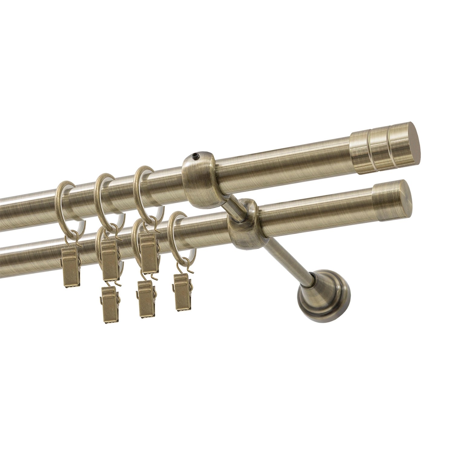 Karnisz FORIO podwójny antyk 240 cm Karnisz FORIO podwójny antyk 240 cm