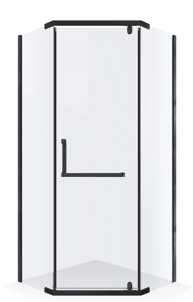 Durasan Kabina prysznicowa Diamond Black 90 czarna Durasan Kabina prysznicowa Diamond Black 90 czarna