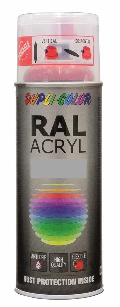 Dupli-Color Lakier akrylowy Ral Acryl 6005 połysk 400ml zielony mech Dupli-Color Lakier akrylowy Ral Acryl 6005 połysk 400ml zielony mech