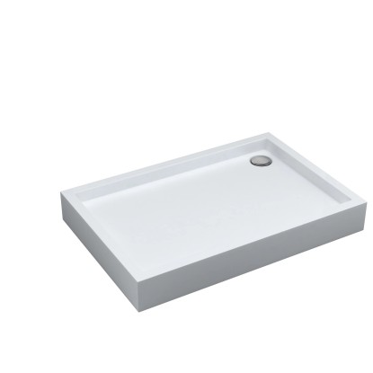 Schedpol Brodzik prostokątny Mittel 80x100 akryl biały Schedpol Brodzik prostokątny Mittel 80x100 akryl biały