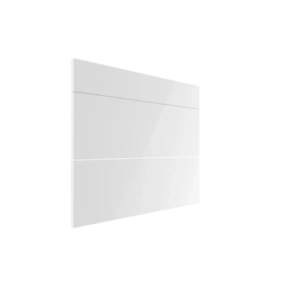 Trzy fronty do szafki z szufladami Roma 80 cm biały połysk Trzy fronty do szafki z szufladami Roma 80 cm biały połysk