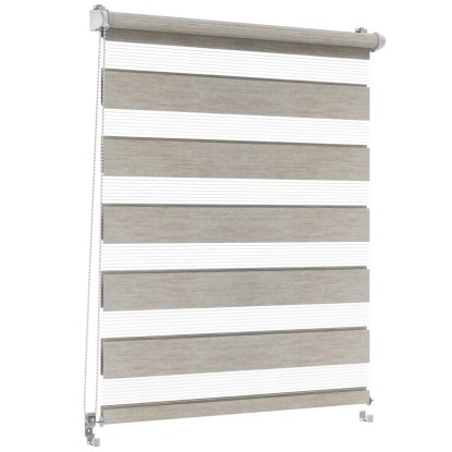 Mini roleta NATURAL Dzień/Noc granit 51 cm x 140 cm Mini roleta NATURAL Dzień/Noc granit 51 cm x 140 cm