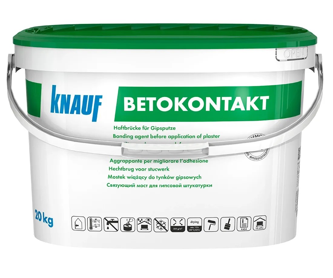 Knauf Środek gruntujący do betonu Betokontakt 20 kg Knauf Środek gruntujący do betonu Betokontakt 20 kg