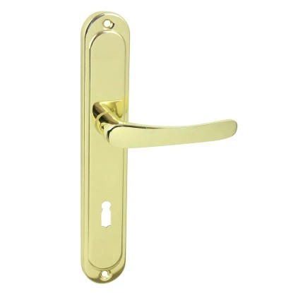 Domino Klamka Nova szyld na klucz mosiądz Domino Klamka Nova szyld na klucz mosiądz