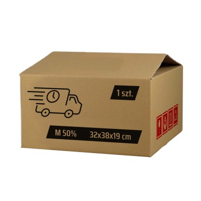 Pudło do paczkomatu M50 R-CAR 32 x 38 x 19 cm 1 szt. Pudło do paczkomatu M50 R-CAR 32 x 38 x 19 cm 1 szt.