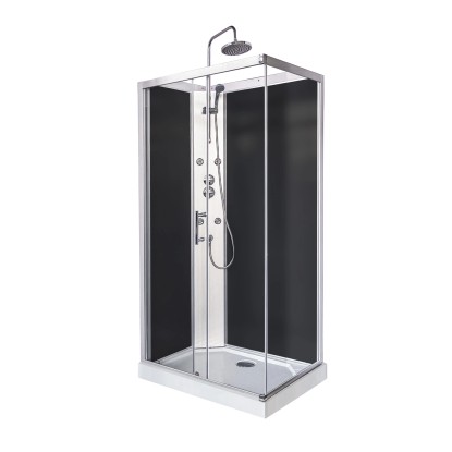 Breezz Kabina prysznicowa z hydromasażem Sigma 100 prostokątna Breezz Kabina prysznicowa z hydromasażem Sigma 100 prostokątna