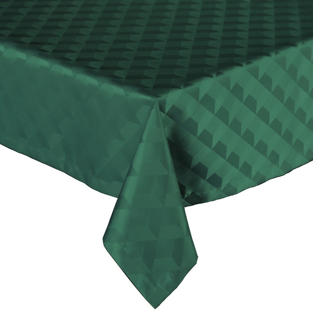 Obrus CHIC CUBE zielony 140 cm x 220 cm Obrus CHIC CUBE zielony 140 cm x 220 cm