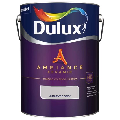 Farba Dulux Ambiance Ceramic authentic grey 5l Farba Dulux Ambiance Ceramic authentic grey 5l