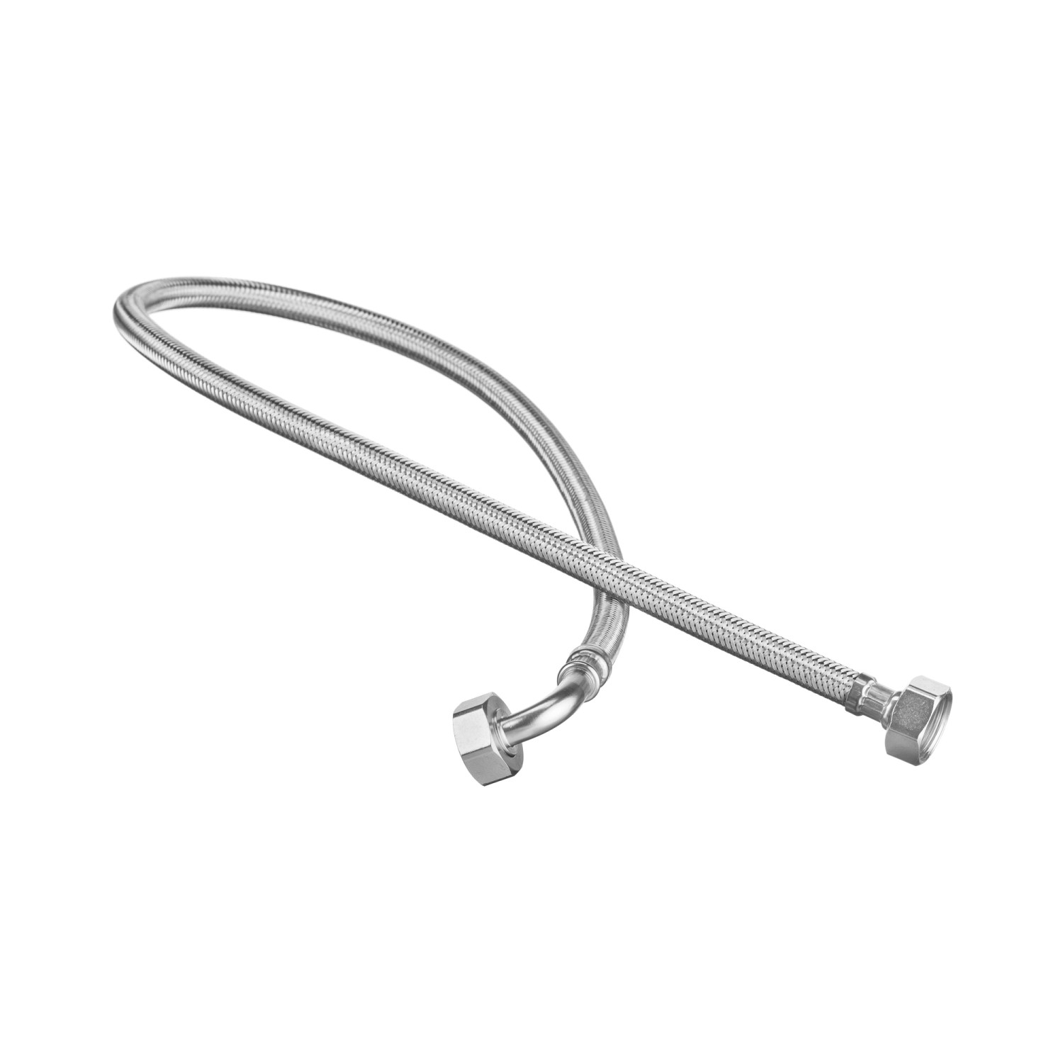 Invena Wężyk w oplocie z GW końcówka gięta 90 st. 3/4" 200 cm Invena Wężyk w oplocie z GW końcówka gięta 90 st. 3/4" 200 cm