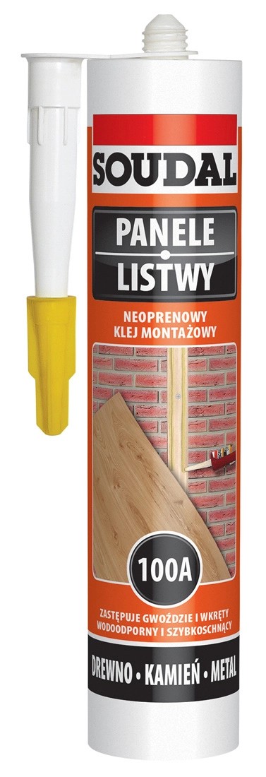 Soudal Klej montażowy neoprenowy 100A do listew i paneli 280 ml kupuj w OBI