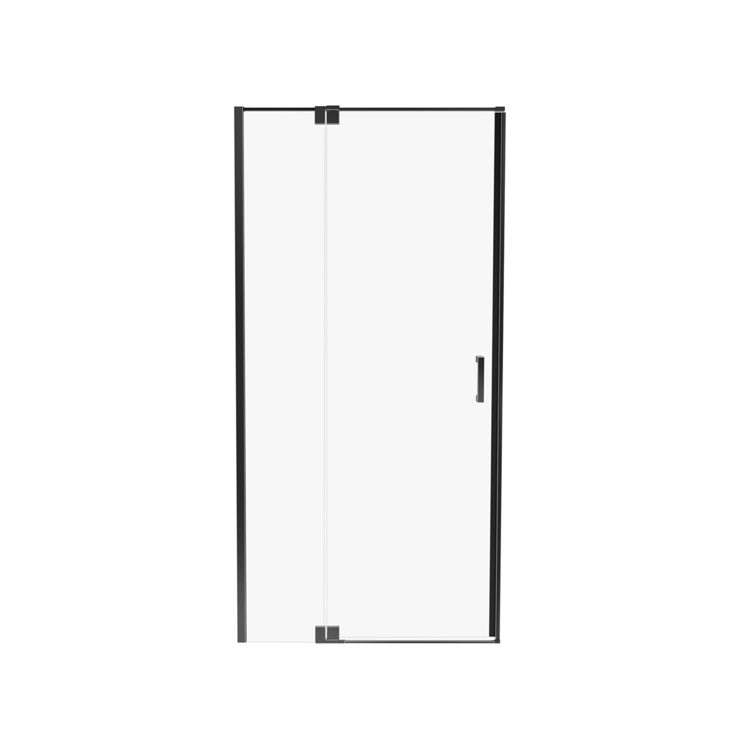 Signika Drzwi prysznicowe uchylne Cadena 100 czarna Signika Drzwi prysznicowe uchylne Cadena 100 czarna