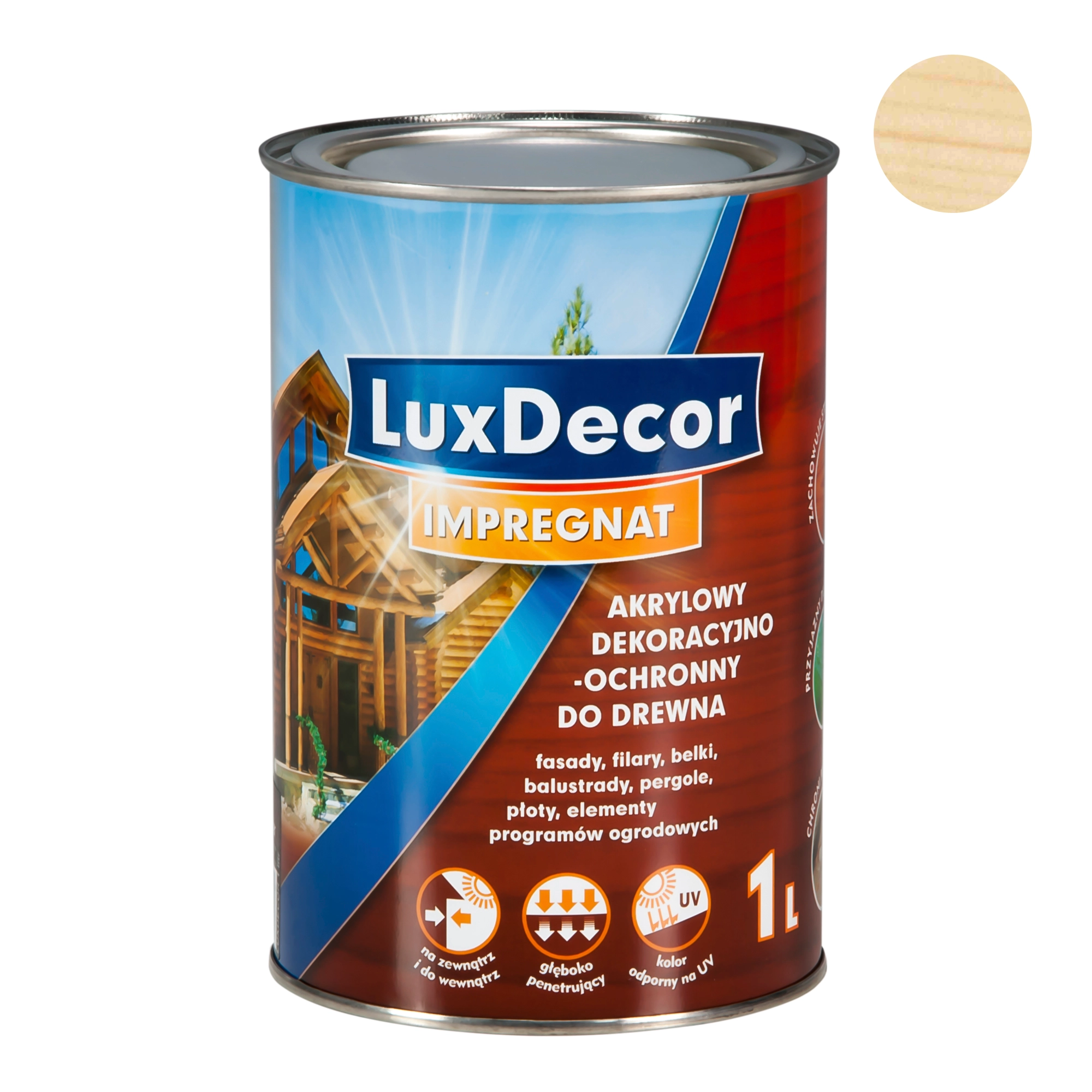 LuxDecor Impregnat Do Drewna Bezbarwny 1 L Kupuj W OBI