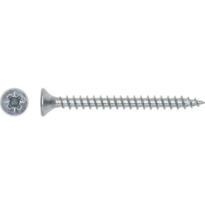 LUX-TOOLS Wkręt uniwersalny z łbem stożkowym płaskim TX 4 mm x 20 mm ocynk 25 sz LUX-TOOLS Wkręt uniwersalny z łbem stożkowym płaskim TX 4 mm x 20 mm ocynk 25 sz